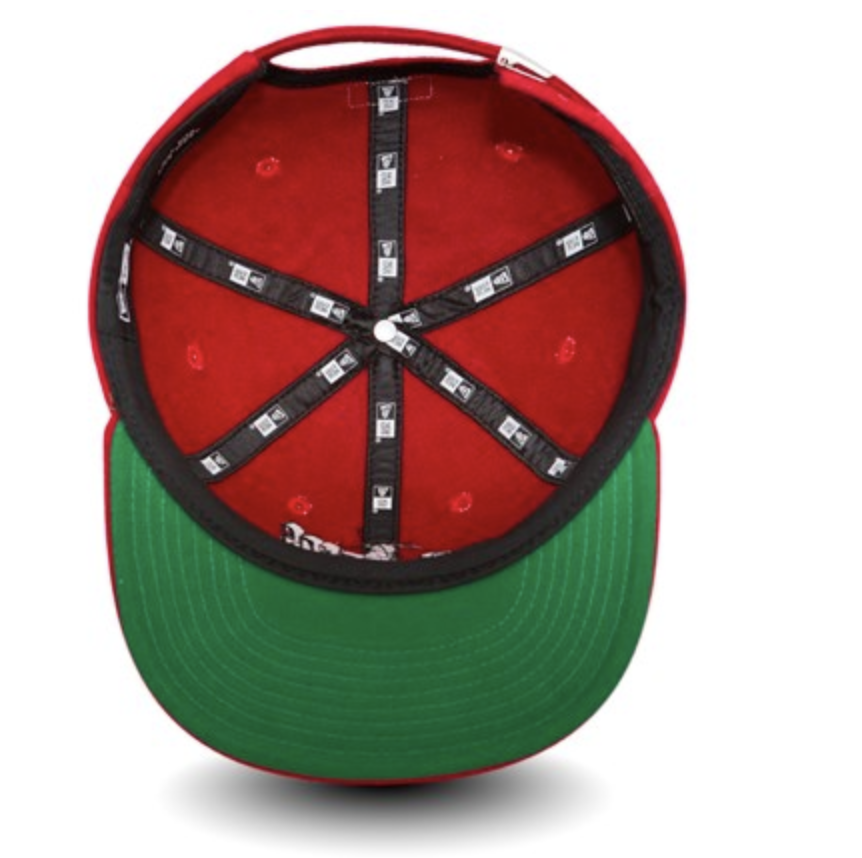 Mitchell & Ness Chicago Bulls Snapback Cap With Melton Wool Visor