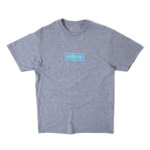 INDCSN - Strikethru Grey Tee - The Hidden Base