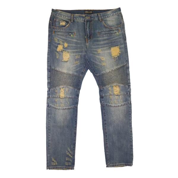 Embellish hotsell Biker Jeans