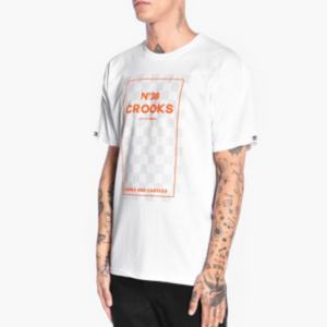 Crooks and Castles - No.38 Checkered Tee - The Hidden Base